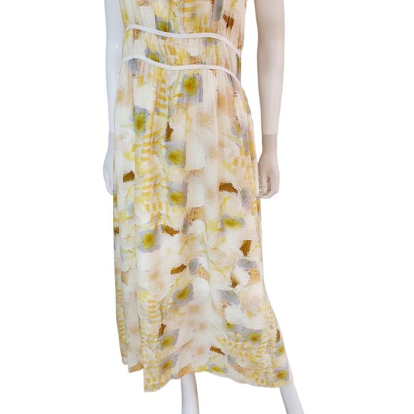 EN SAISON Torrey Midi Sundress in Yellow Combo - Picture 9 of 14